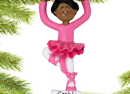personalized personalized ballet dancer christmas ornament – Christmas ornament, holiday tree decoration or gift