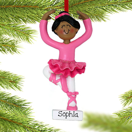 Ballet Dancer Christmas Ornament
