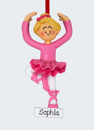 Ballet Dancer Personalized  Ornament
