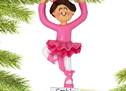 keepsake personalized ballet dancer christmas ornament – Christmas ornament, holiday tree decoration or gift