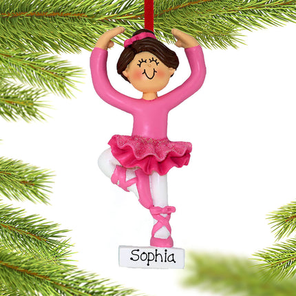 Ballet Dancer Personalized Ornament
