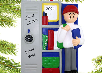 personalized personalized teen at locker christmas ornament – Christmas ornament, holiday tree decoration or gift