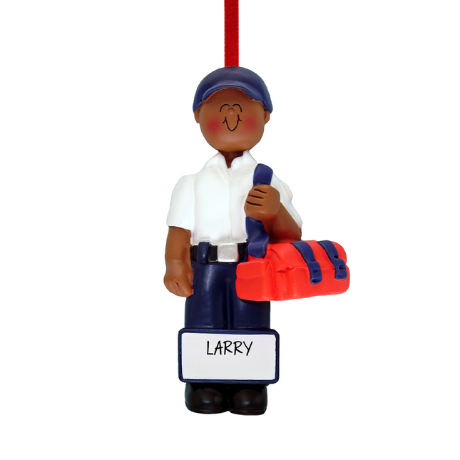 EMT Personalized Christmas Ornament