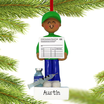 Covid-19 Vaccine Christmas Ornament