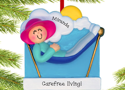 keepsake personalized retirement lady christmas ornament – Christmas ornament, holiday tree decoration or gift