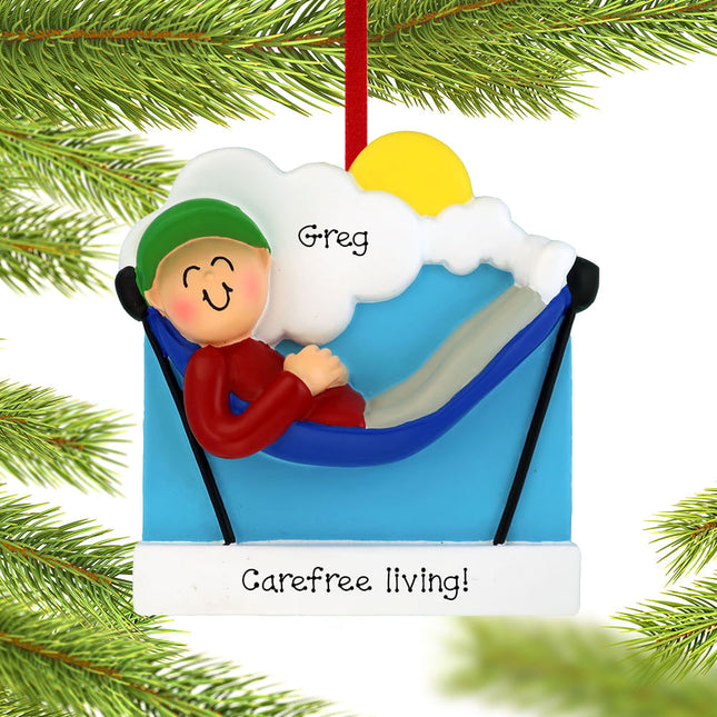 Retirement Lady or Man Personalized Ornament