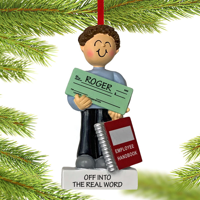 New Job Boy or Girl Personalized Ornament