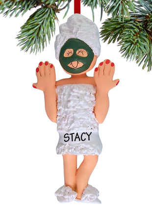 Spa Day Christmas Ornament  by ORNAMENT CENTRAL Ornament