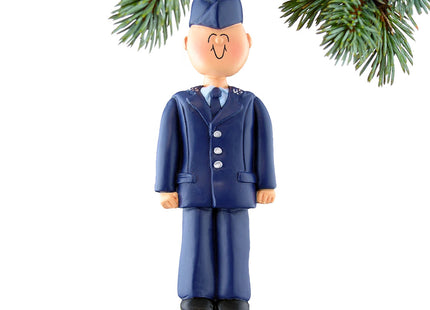 keepsake personalized air force christmas ornament – Christmas ornament, holiday tree decoration or gift