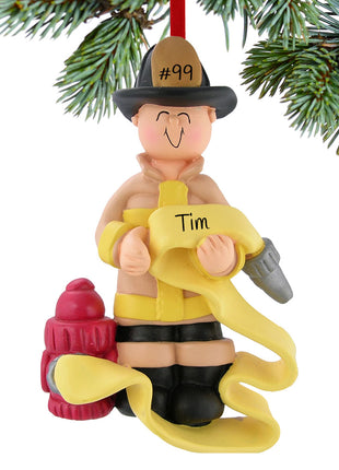 Firefighter Ornament  by ORNAMENT CENTRAL Ornament