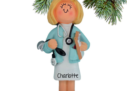Personalized Nurse Ornament