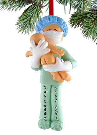 Obstetrician, New Father or Midwife Ornament  by ORNAMENT CENTRAL Ornament