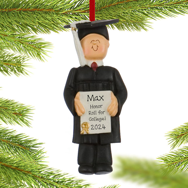 Graduate Personalized Christmas Ornament