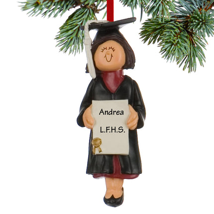 Graduate Personalized Christmas Ornament