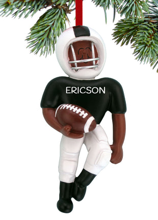 Football Player Ornament  by ORNAMENT CENTRAL Ornament