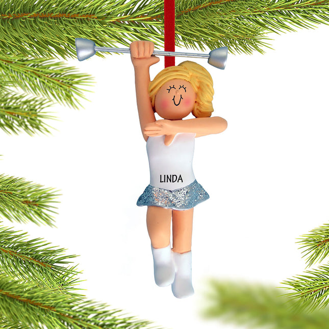 custom personalized baton twirler christmas ornament – Christmas ornament, holiday tree decoration or gift