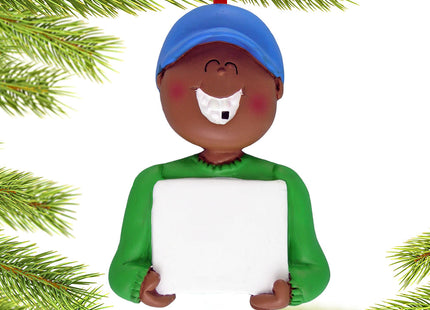 decorative personalized lost a tooth girl christmas ornament – Christmas ornament, holiday tree decoration or gift