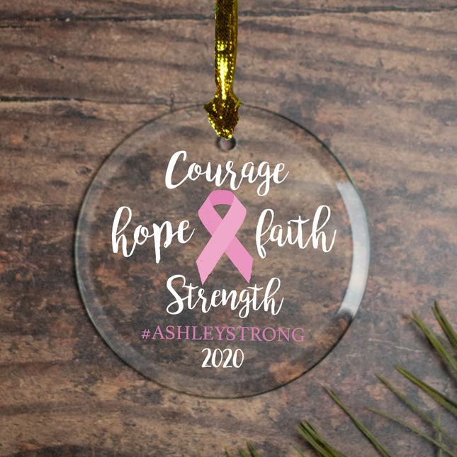 holiday personalized encouraging words christmas ornament – Christmas ornament, holiday tree decoration or gift