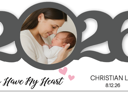 Personalized Dated New Mom Ornament