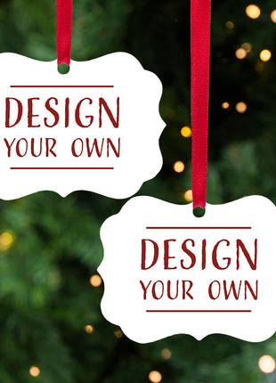 Personalized "Design Your Own Photo" Ornament Personalized Ornament by ORNAMENT SHOP EXCLUSIVE