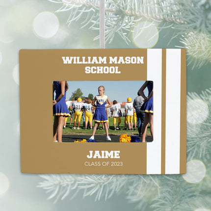 personalized personalized school picture frame christmas ornament – Christmas ornament, holiday tree decoration or gift