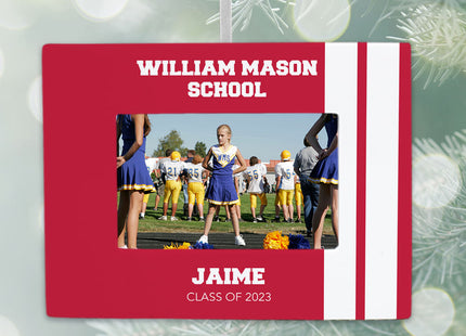 personalized personalized school picture frame christmas ornament – Christmas ornament, holiday tree decoration or gift