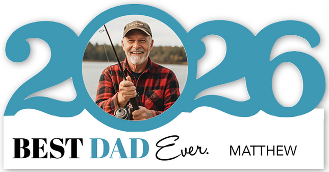 Personalized Dated Dad Ornament