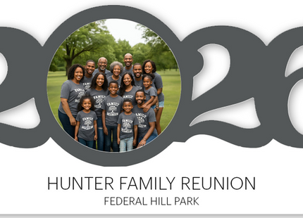 Personalized Dated Family Reunion Ornament