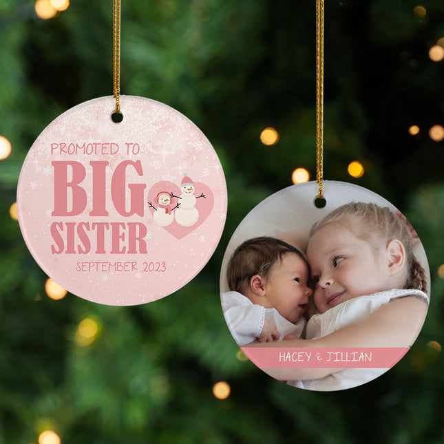 personalized personalized promoted to big brother christmas ornament – Christmas ornament, holiday tree decoration or gift
