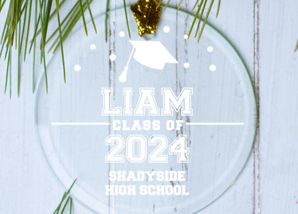 keepsake personalized graduation christmas ornament – Christmas ornament, holiday tree decoration or gift