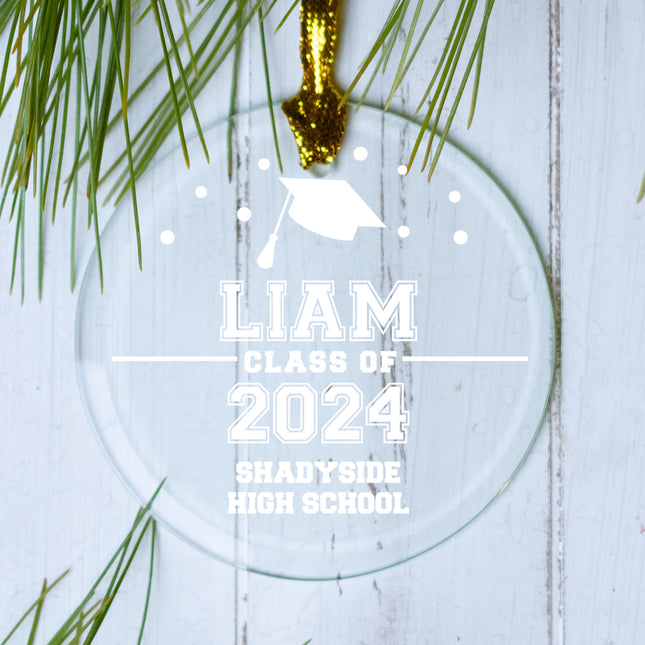 keepsake personalized graduation christmas ornament – Christmas ornament, holiday tree decoration or gift
