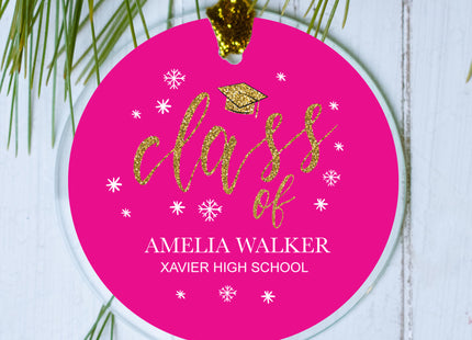 keepsake personalized grad class christmas ornament – Christmas ornament, holiday tree decoration or gift