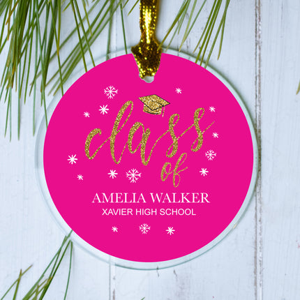 keepsake personalized grad class christmas ornament – Christmas ornament, holiday tree decoration or gift