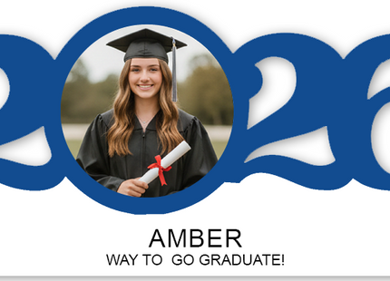 Personalized 2026 Graduation Photo Christmas Ornament