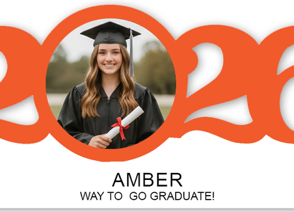Personalized 2026 Graduation Photo Christmas Ornament