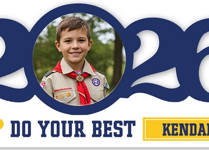 Dated Scout Ornament