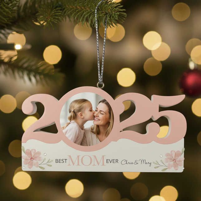 Personalized Dated Mom Ornament