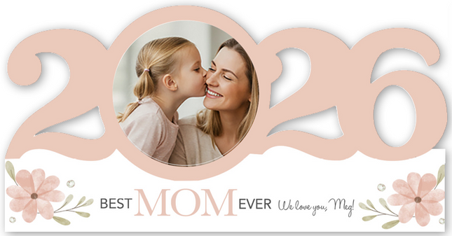 Personalized Dated Mom Ornament