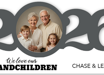 Personalized Dated Grandchildren Ornament
