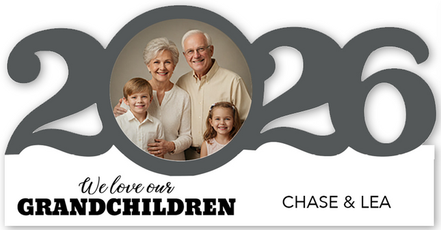 Personalized Dated Grandchildren Ornament