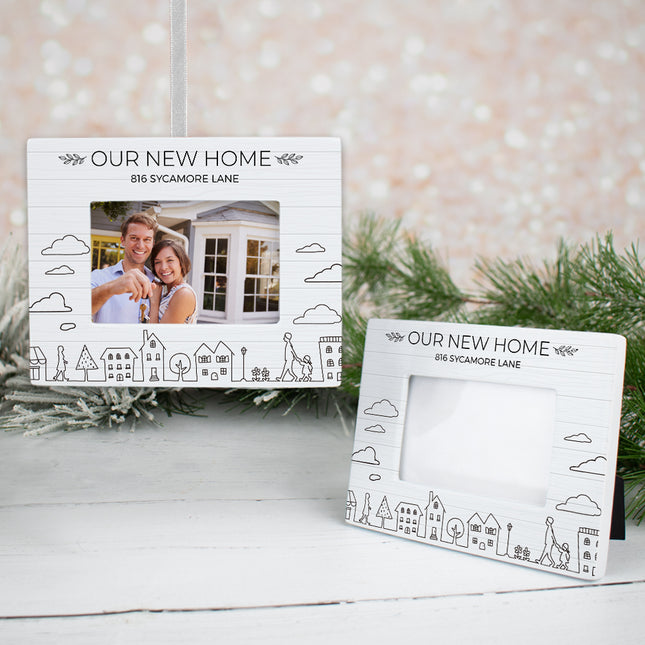 Our New Home Personalized Photo Frame Ornament created by ORNAMENT SHOP