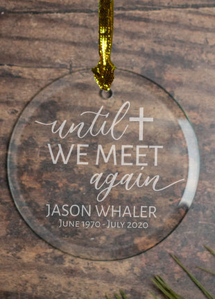 Personalized General Loved Ones Christmas Ornament by ORNAMENT SHOP EXCLUSIVE Personalized Glass Ornament