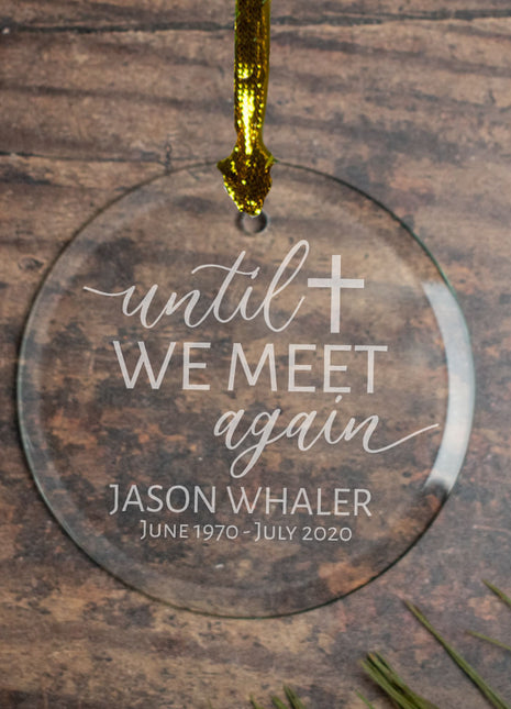 Personalized General Loved Ones Christmas Ornament by ORNAMENT SHOP EXCLUSIVE Personalized Glass Ornament