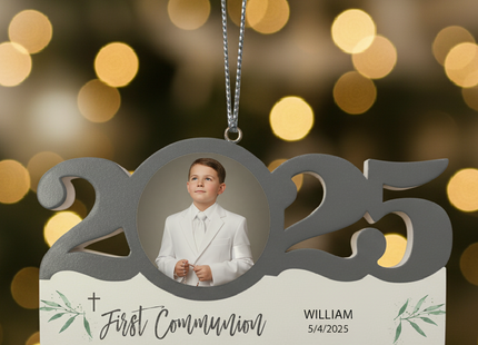 Personalized Dated Communion Ornament