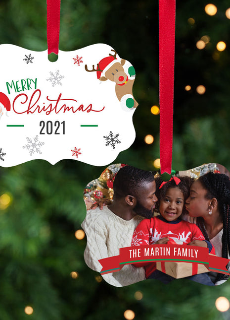 Personalized "Merry Pandemic Christmas" Ornament Personalized Ornament by ORNAMENT SHOP EXCLUSIVE