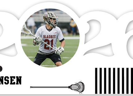 Personalized Dated Lacrosse Ornament