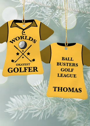 Personalized Baseball Jersey - Purple Christmas Ornament from ORNAMENT EXCLUSIVE Personalized Ornament