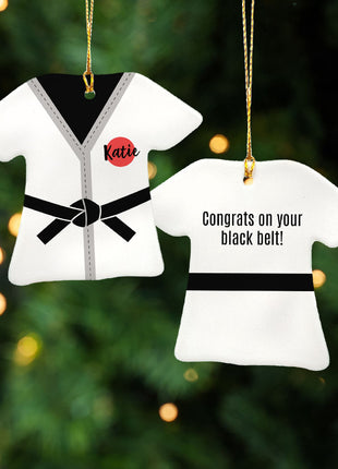 Personalized Baseball Jersey - Purple Christmas Ornament from ORNAMENT EXCLUSIVE Personalized Ornament