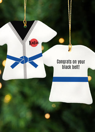 Personalized Baseball Jersey - Purple Christmas Ornament from ORNAMENT EXCLUSIVE Personalized Ornament
