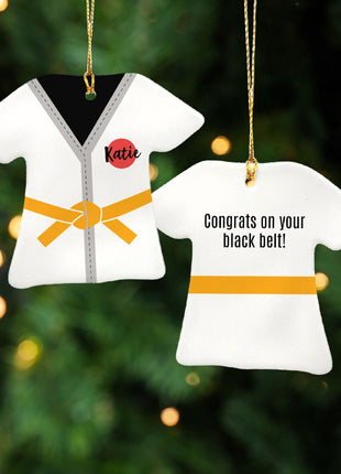 Personalized Baseball Jersey - Purple Christmas Ornament from ORNAMENT EXCLUSIVE Personalized Ornament